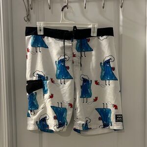 Billabong Patterned Polyester Swim Shorts